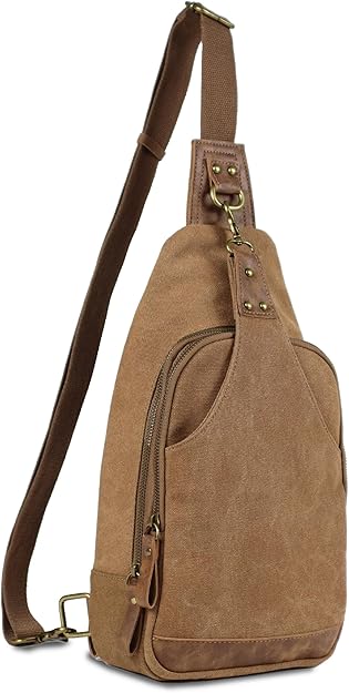 Canvas Sling Concealed Carry Bag – BELLISSIMA HANDBAGS