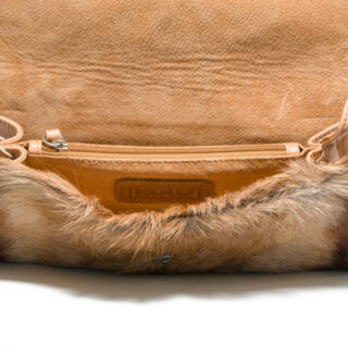 Full-Grain Saddle Leather Designer Messenger Bag