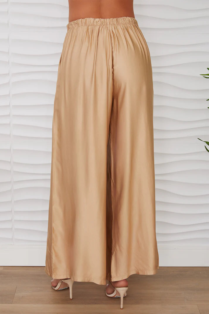 Milio Milano Silky Pants–Luxe Silk Blend