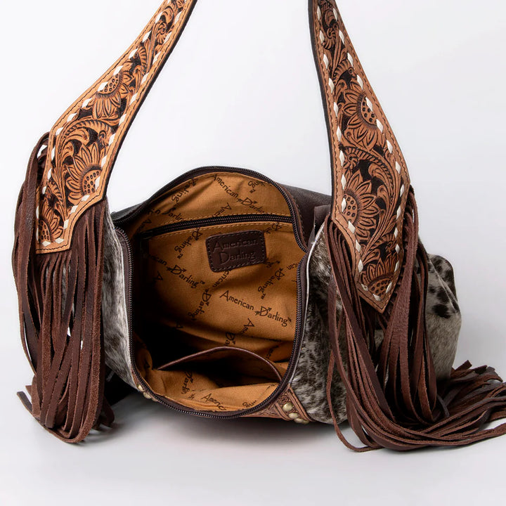 Concealed Carry Leather Shoulder Bag