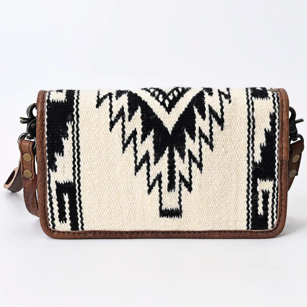 Saddle Blanket Crossbody w/Wristlet