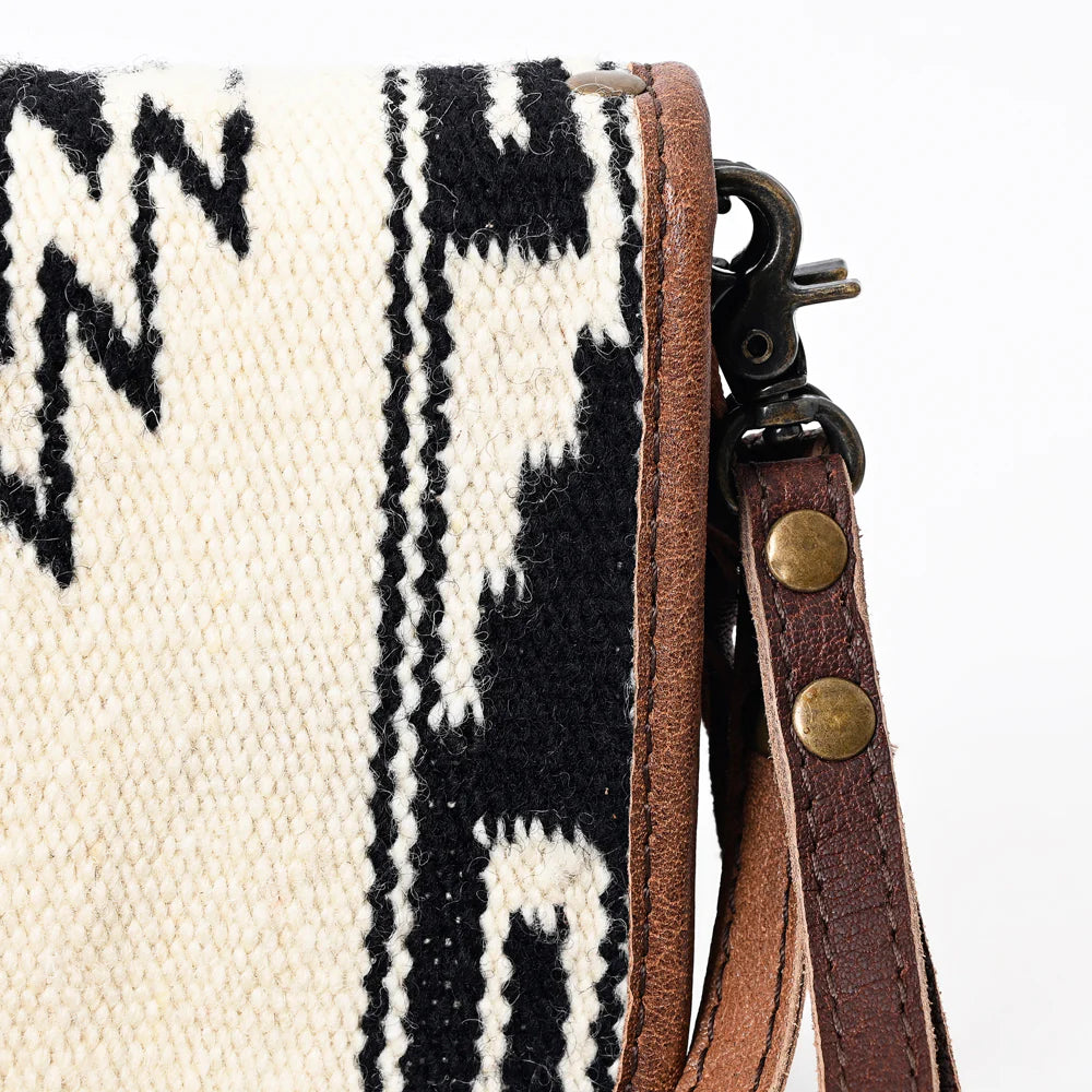 Saddle Blanket Crossbody w/Wristlet