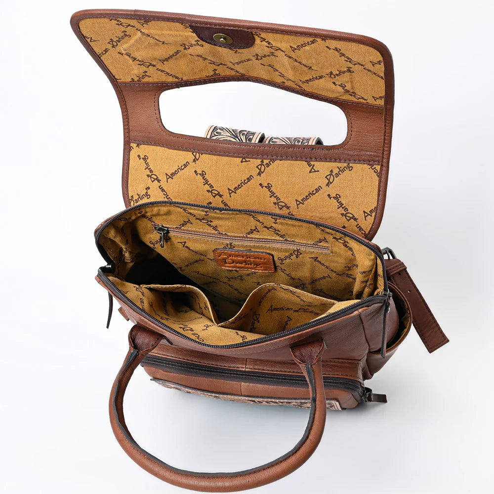 Eleanor Tooled Leather Backpack