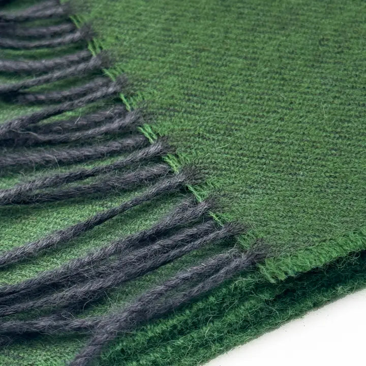 Alpaca Handwoven Scarf-Pistachio