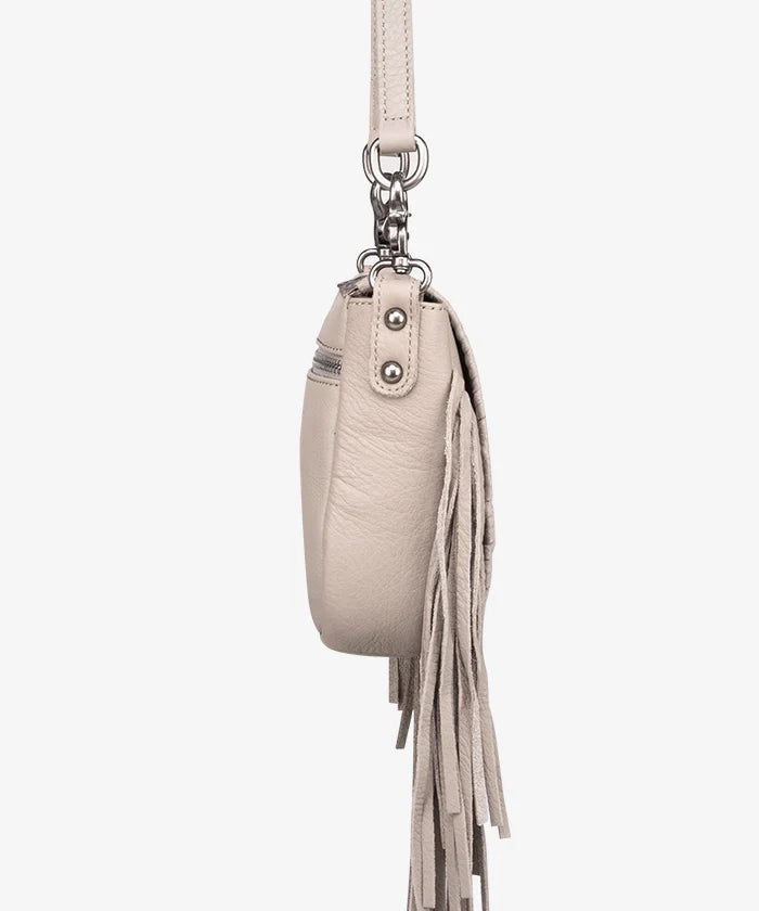 Western Fringe Leather Crossbody