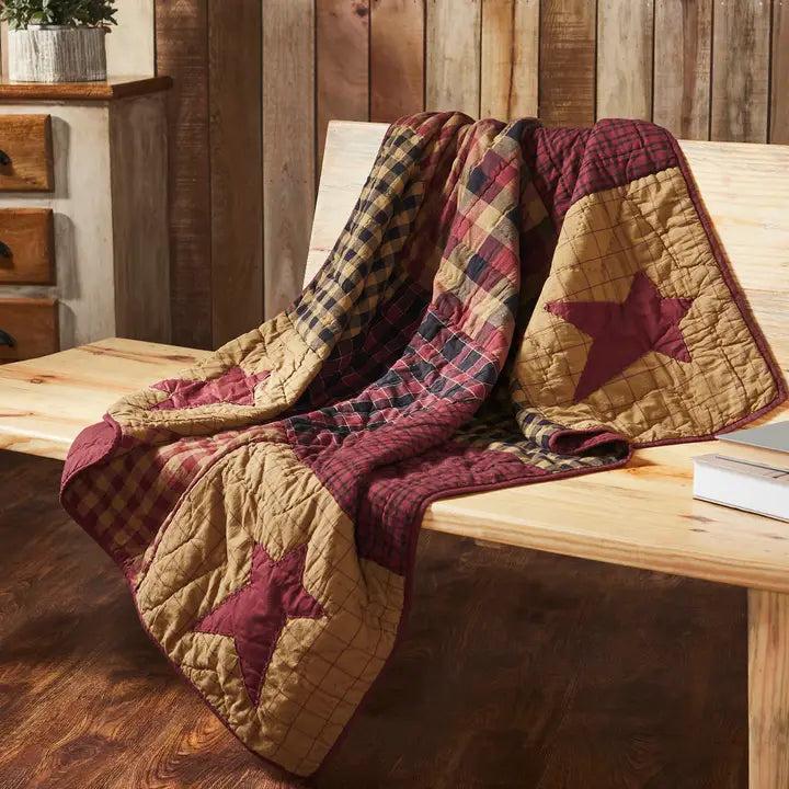 Farmhouse Quilted Throw Blanket-Connell