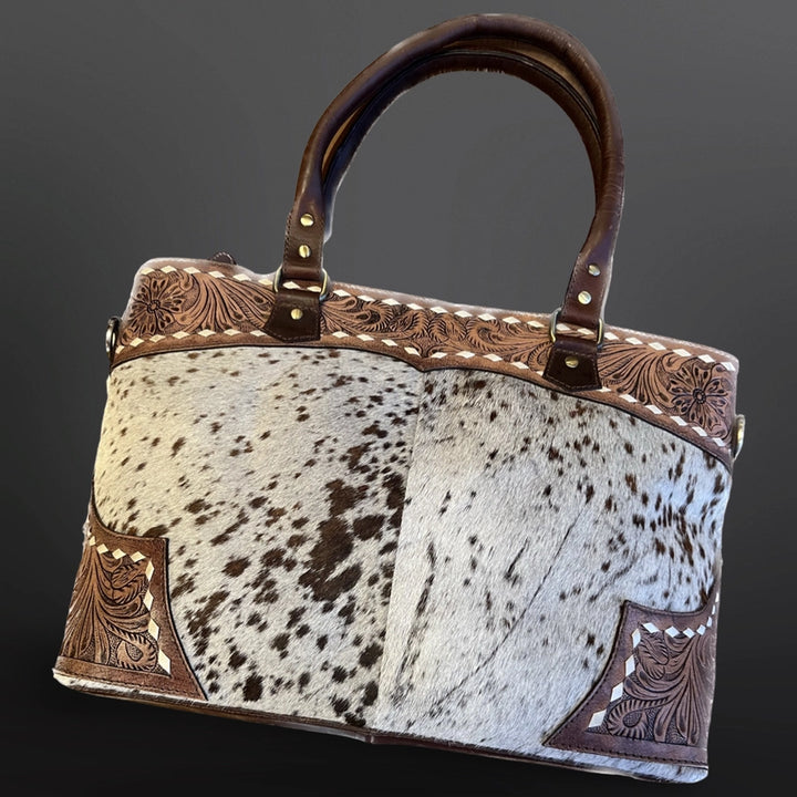 Western Concealed Carry Leather Handbag