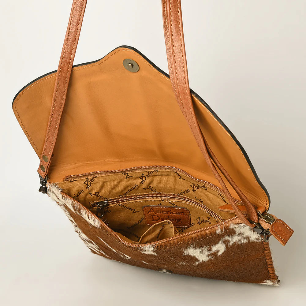 Tooled Leather Shoulder Bag