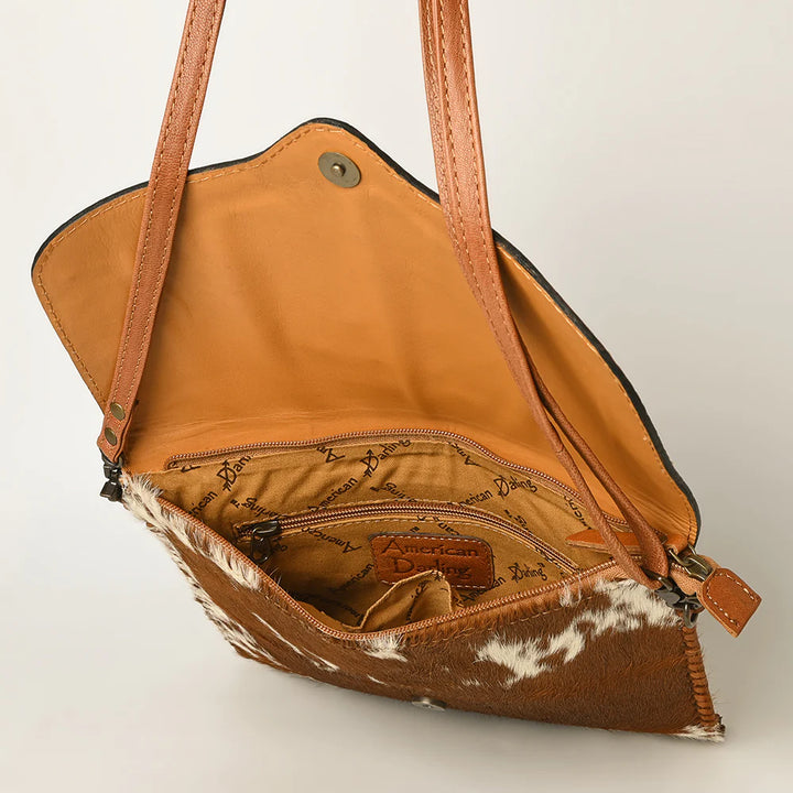 Tooled Leather Shoulder Bag