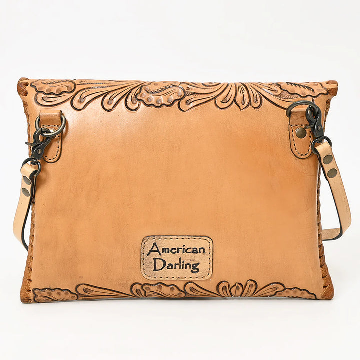 American Darling Tooled Leather Shoulder Bag