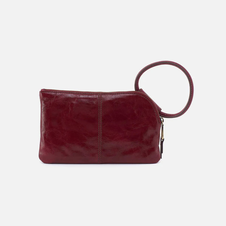 Hobo Saddleberry back side of Sable  Wristlet
