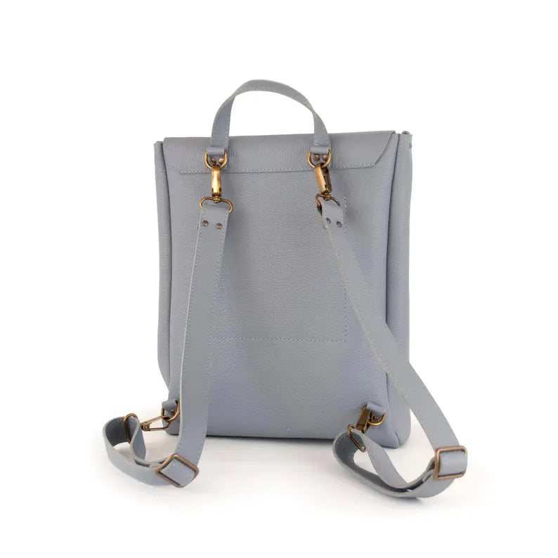 Crush Leather LEA Convertible Leather Backpack | Made in Spain