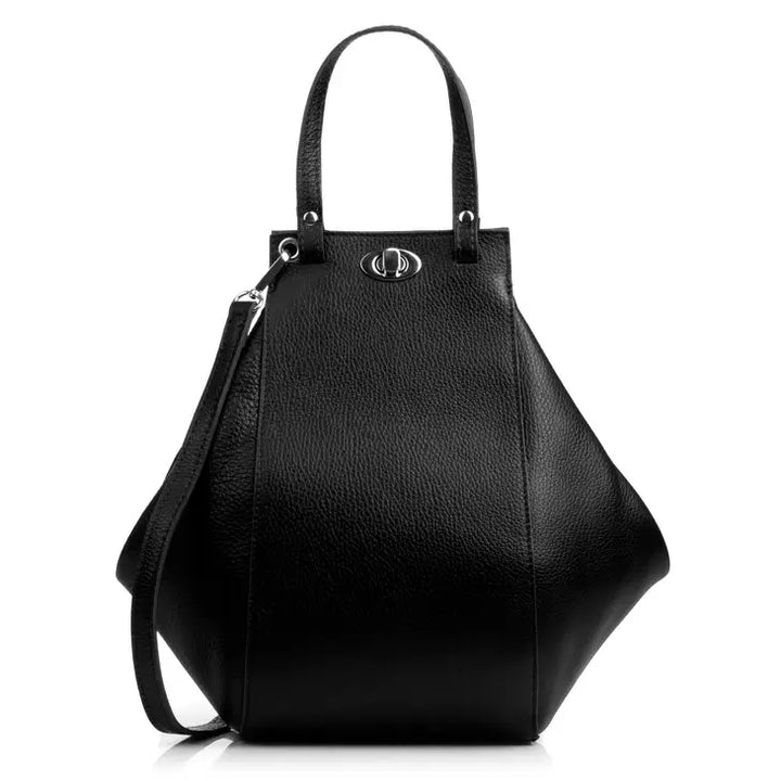 Italian Leather Shoulder Bag - BELLISIMA HANDBAGS USA