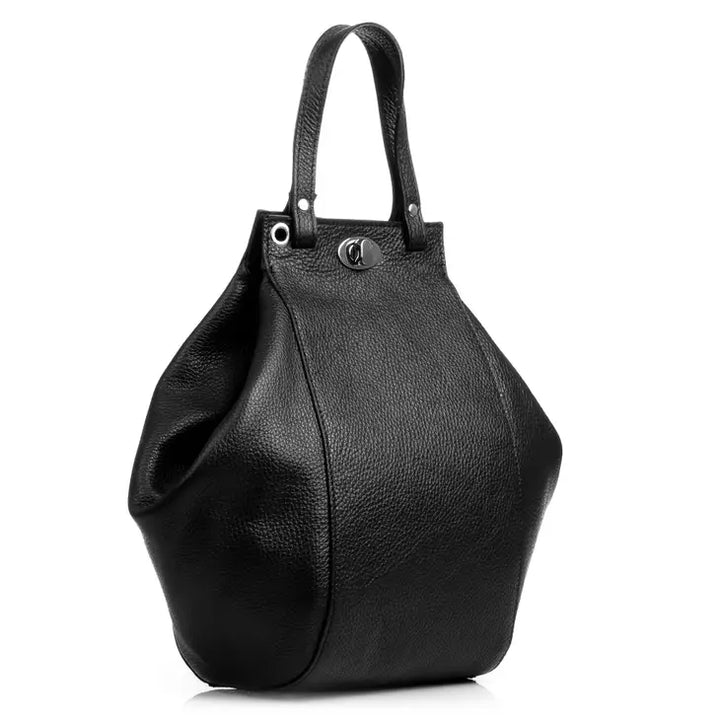 Italian Leather Shoulder Bag - BELLISIMA HANDBAGS USA