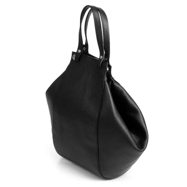 Italian Leather Shoulder Bag - BELLISIMA HANDBAGS USA