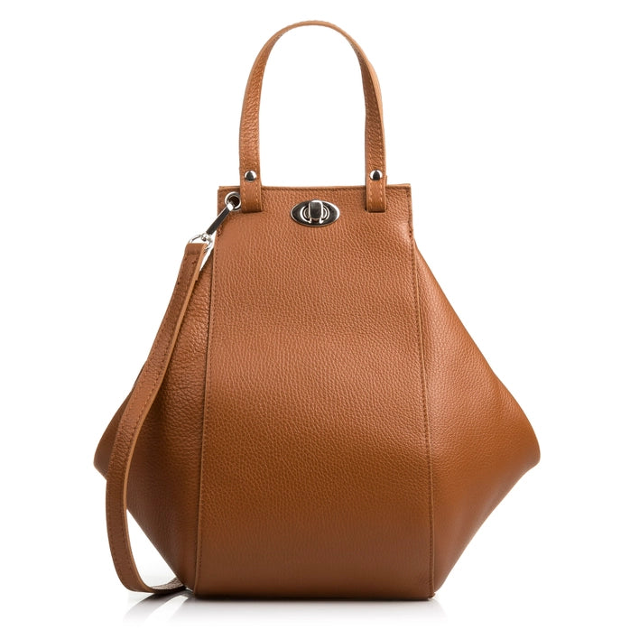 Italian Leather Shoulder Bag - BELLISIMA HANDBAGS USA