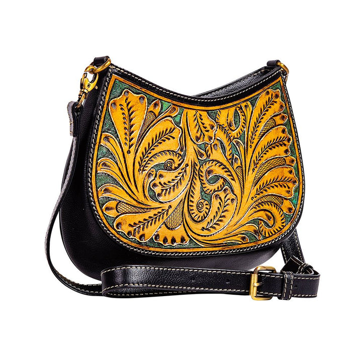 Featherstone Tooled Leather Bag