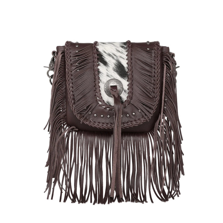 Leather Fringe Crossbody