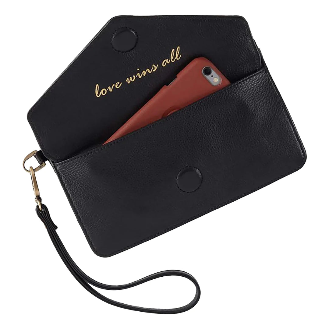 HOBO Goldie Wristlet | Black
