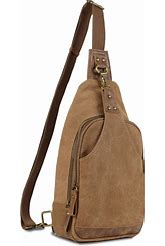 Canvas Sling Concealed Carry Bag