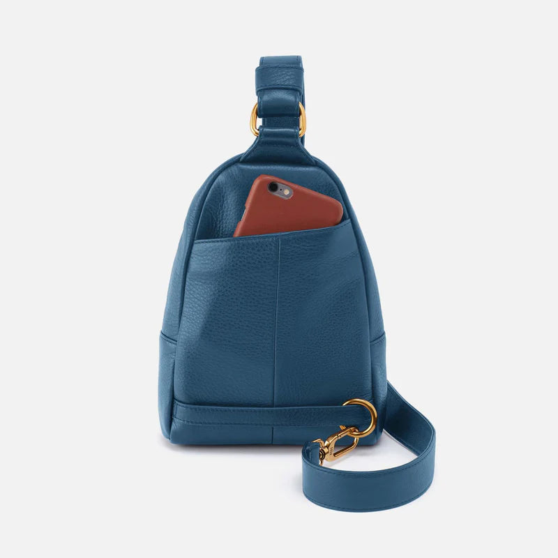 HOBO Fern Sling | Pebbled Leather | Peacock
