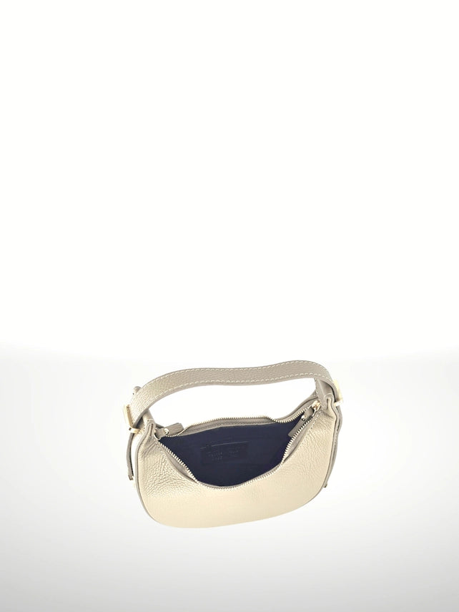 Caramello Compact Hobo Bag – Italian Leather | Made in Italy