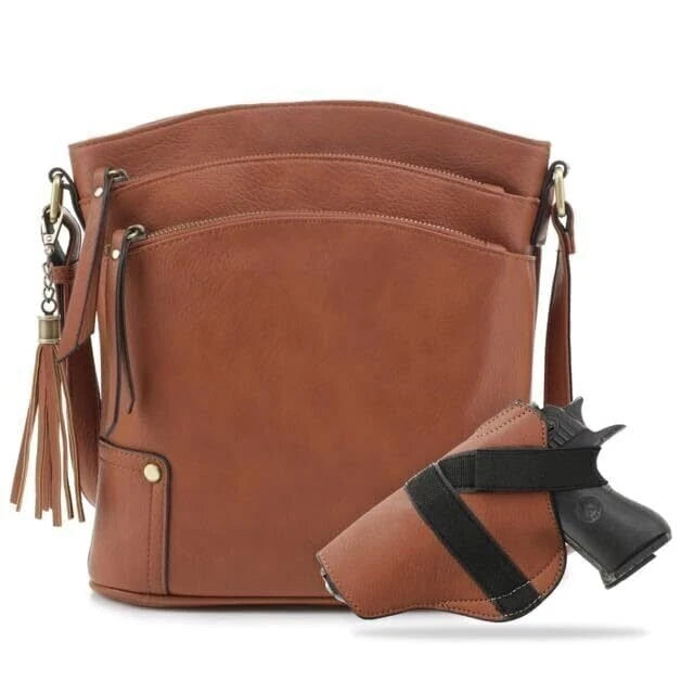 Carry Key Cross Concealed Carry Lock and Key Crossbody – BELLISSIMA HANDBAGS