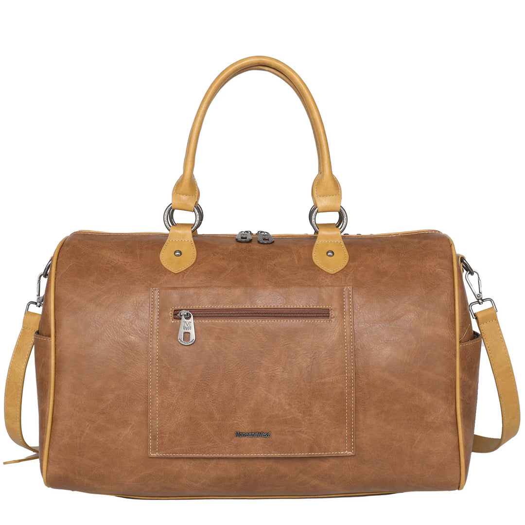 Leather Weekender Bag