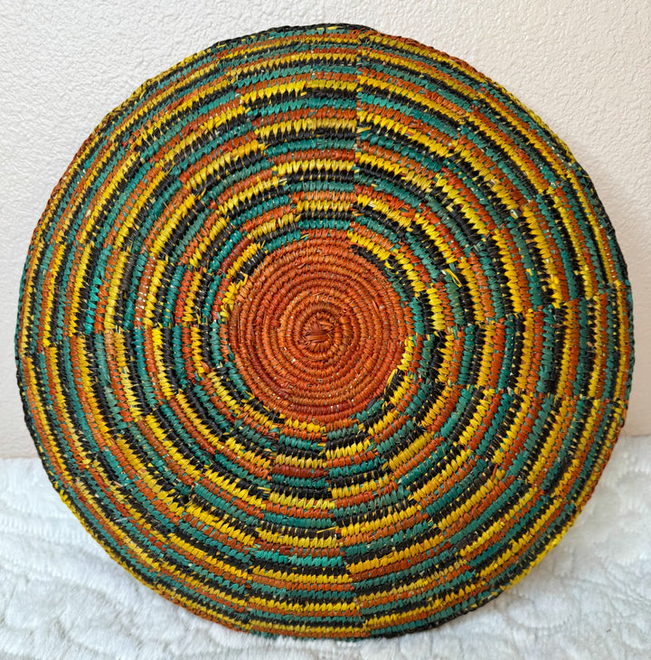 Southwest Woven Premium Baskets-Colored Swirl