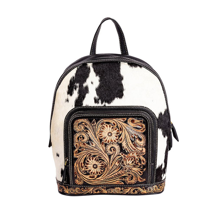 Santana Ranch Tooled Leather Backpack