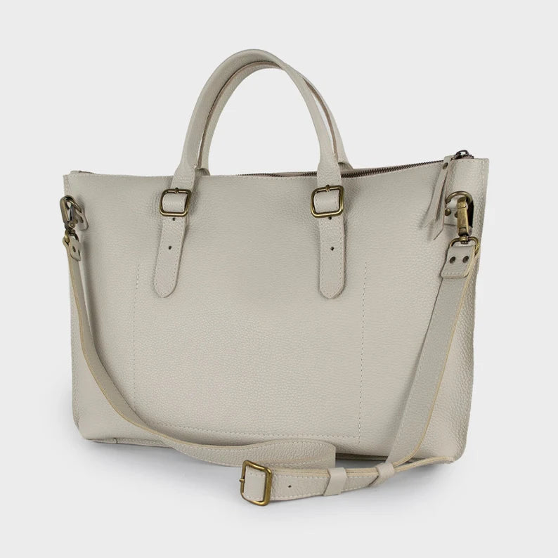 Crush Leather Goods Front Facing Picture Bag White Background