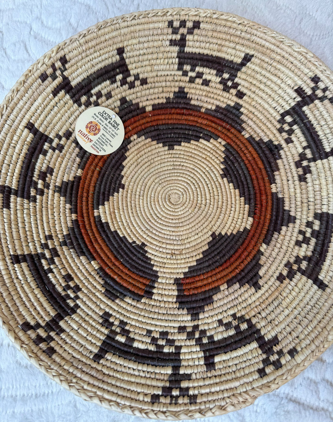 Southwest Woven Premium Baskets-Reindeer