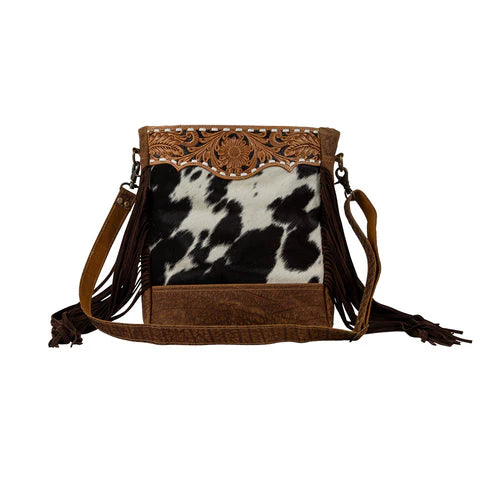 Plains Round-Up Leather & Hair On Bag