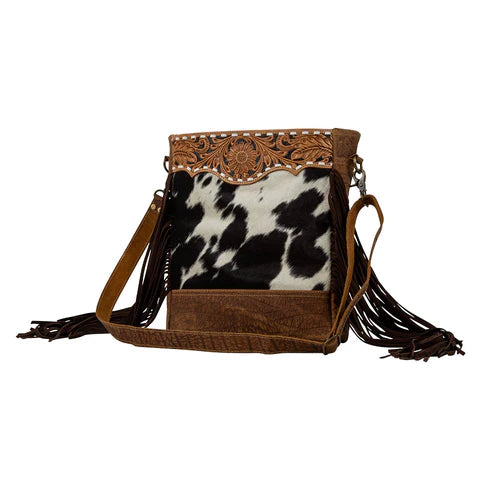 Plains Round-Up Leather & Hair On Bag