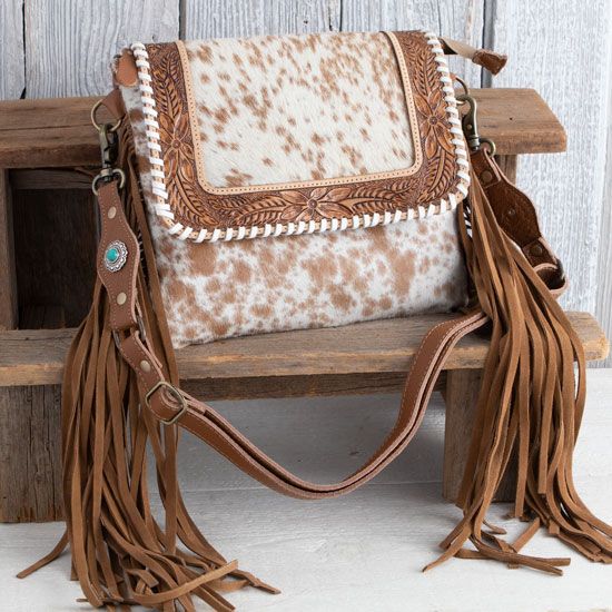 Blendy Tooled Leather Bag