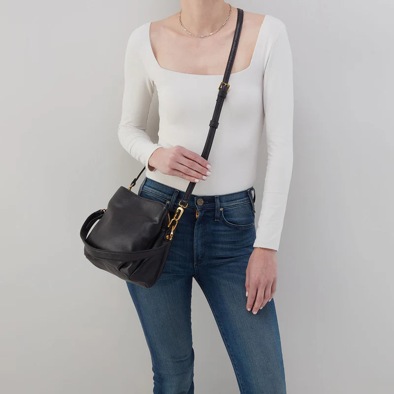 Starr Convertible Shoulder Bag | Black | HOBO The Original