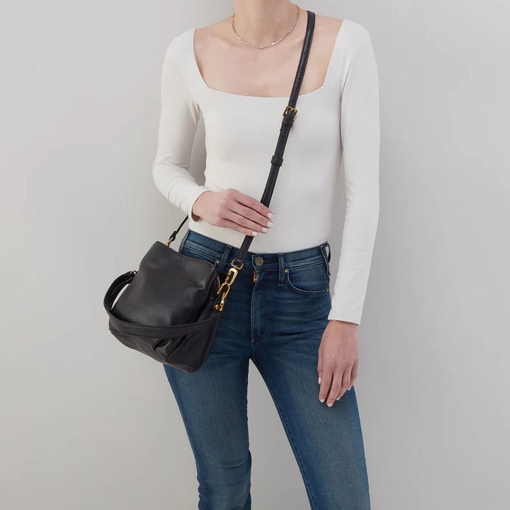 Starr Convertible Shoulder Bag | Black | HOBO The Original