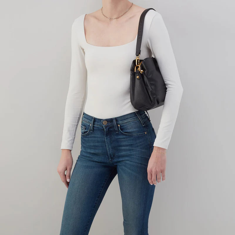 Starr Convertible Shoulder Bag | Black | HOBO The Original