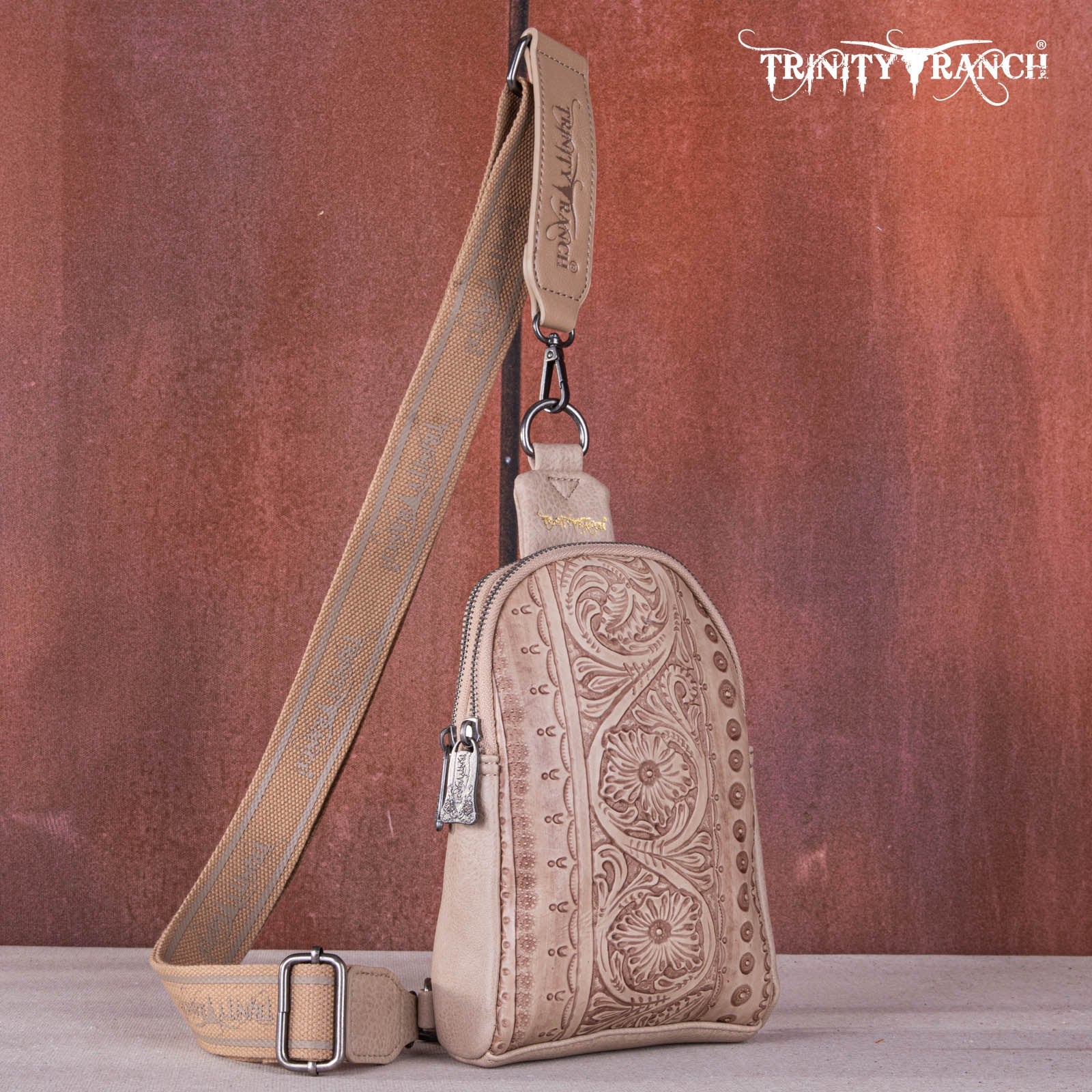 Buy Trinity Ranch Leather Tooled Purse