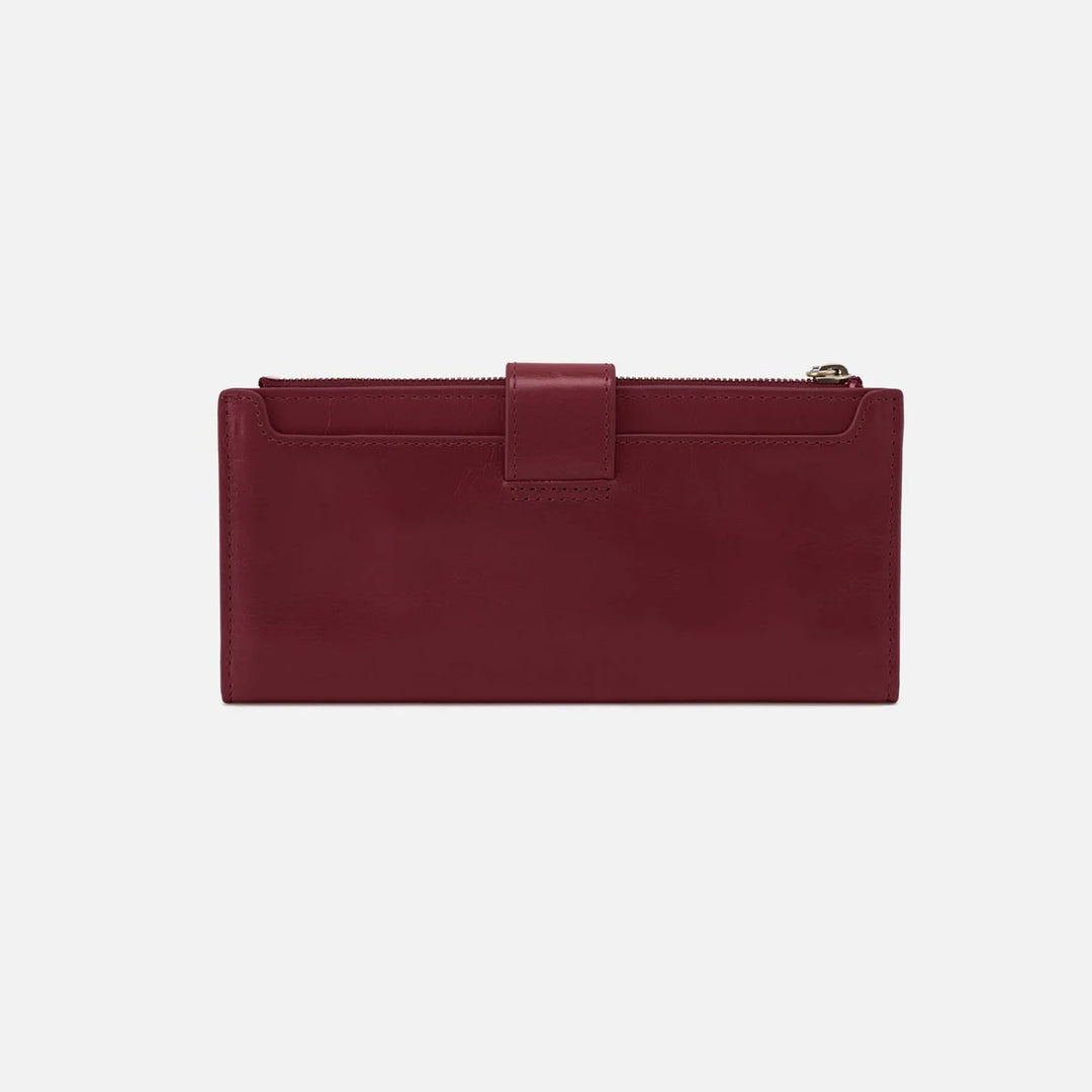 HOBO Dunn Continental Wallet-Saddleberry