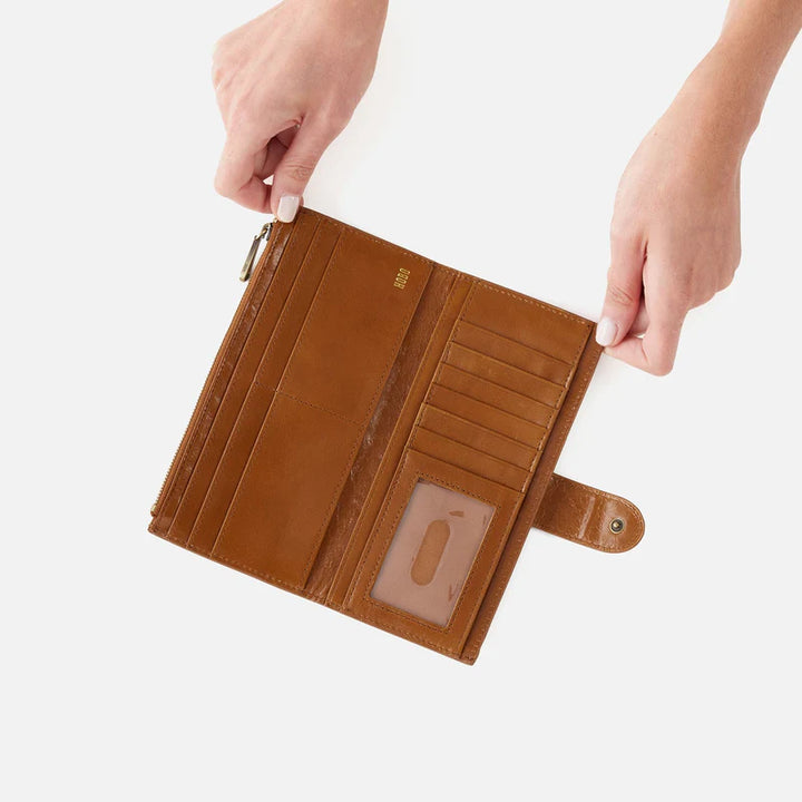 Interior Wallet Dunn Continental by HOBO Truffle