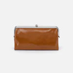 HOBO Lauren Clutch Wallet-Polished Leather-Truffle