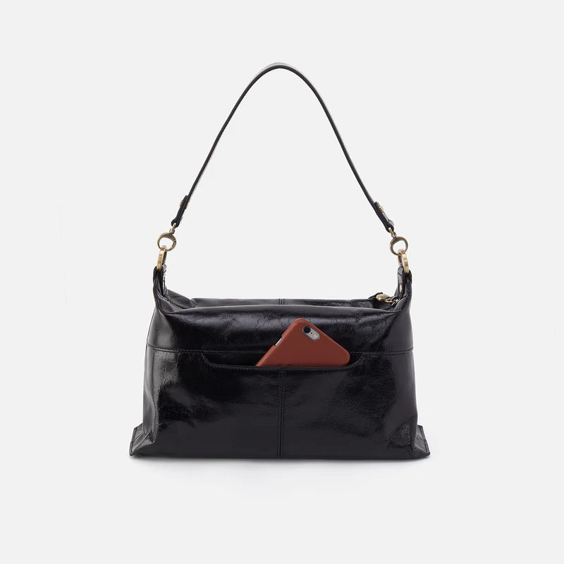 Avon HOBO Shoulder Bag | Black Leather Handbag