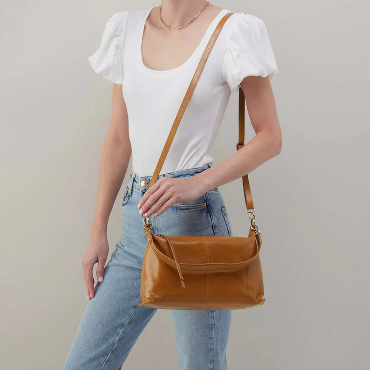 Avon HOBO Shoulder Bag | Truffle Leather Handbag