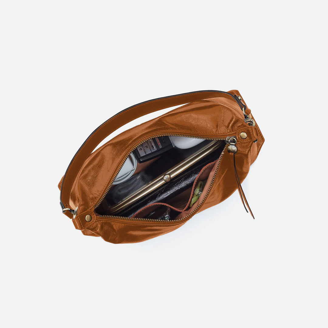 Avon HOBO Shoulder Bag | Truffle Leather Handbag