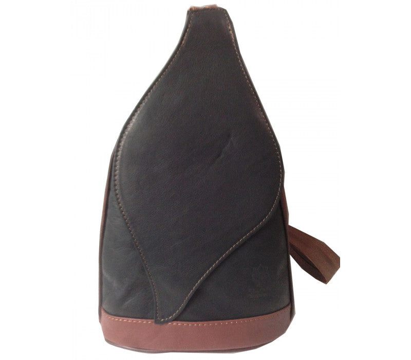 Italian Leather Backpack-Natural Leather Tan