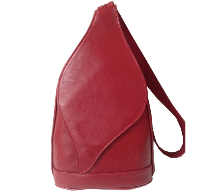 Italian Leather Backpack-Natural Leather Tan