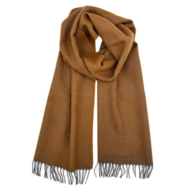 Alpaca Handwoven Scarf-Tapenade