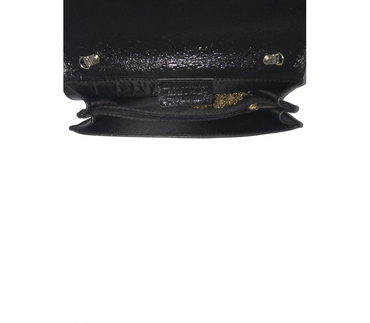 Italian Leather Clutch-Bronze