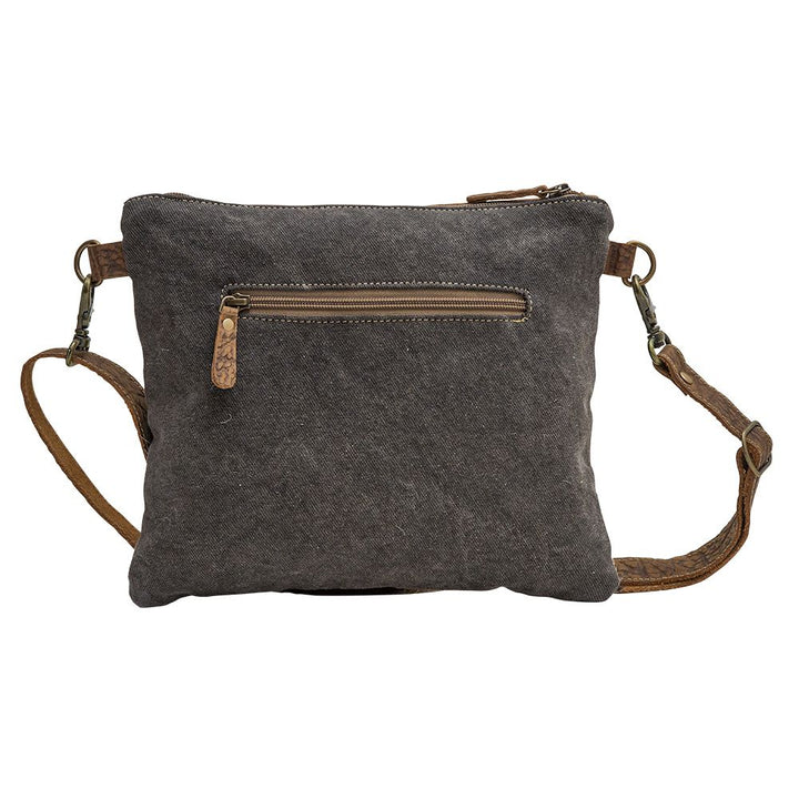 Diaz Canvas & Leather Crossbody Bag